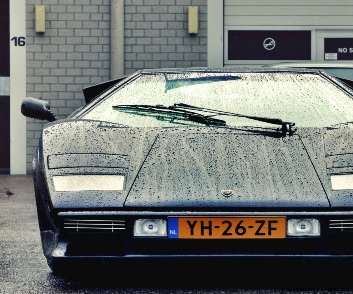 Lamborghini Countach Classic Car Photo Hd Wallpaper