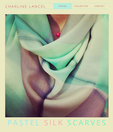 Pastel Silk scarves