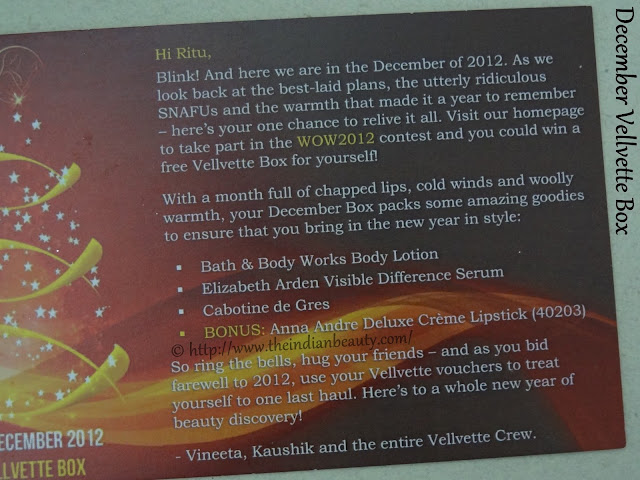 december vellvette box review