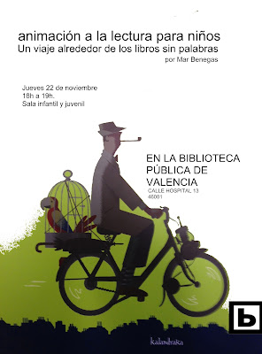 Animación lectora en la Biblioteca Pública de Valencia