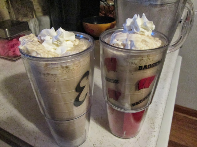 chocolate malts, comfort food, tasty, spending time with mom