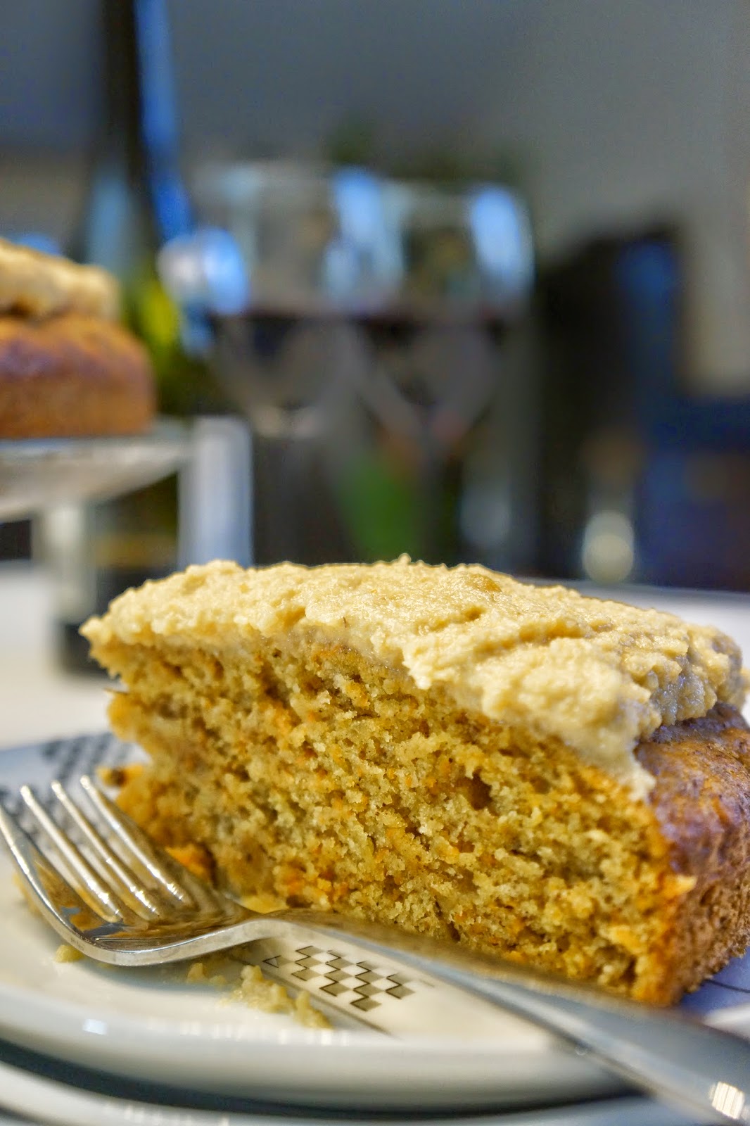 Brown sugar carrot cake with cashew cheese frosting Tera Solara
