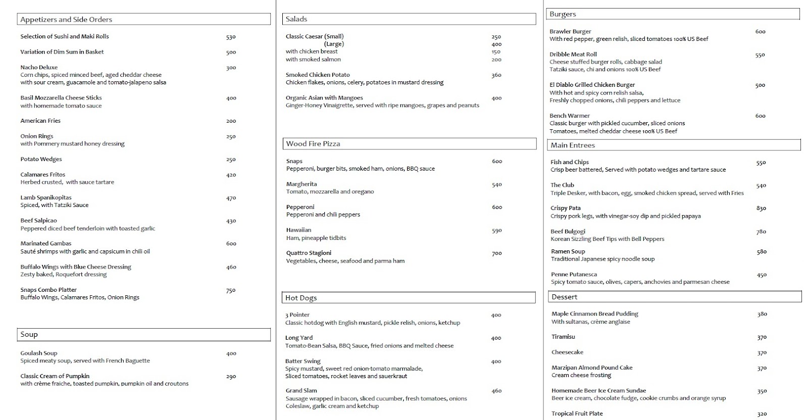 Snaps Sports Bar Sofitel Manila BERYLLICIOUS A Food, Lifestyle and Travel Blog in the