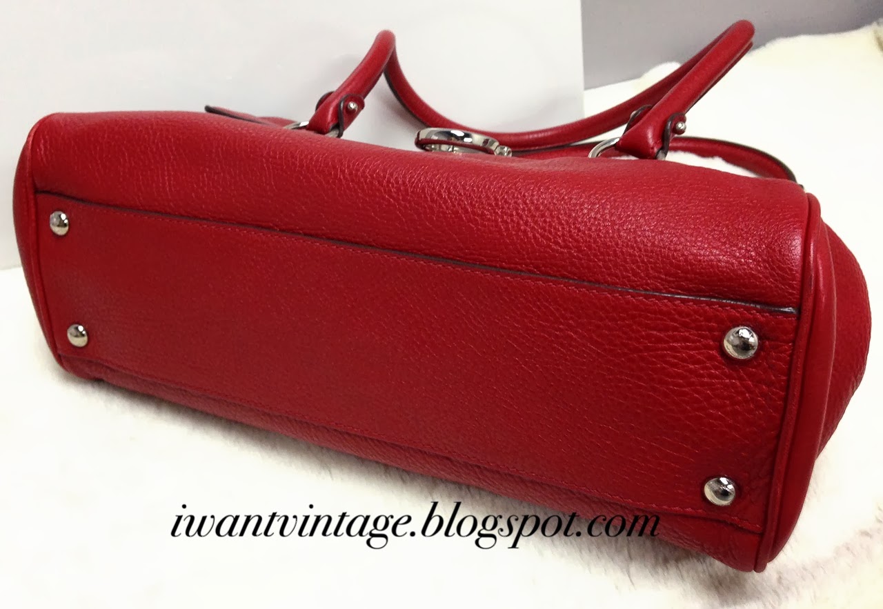 I Want Vintage Vintage Designer Handbags Salvatore Ferragamo Red