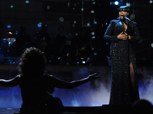 ... whitney houston at the bet ...