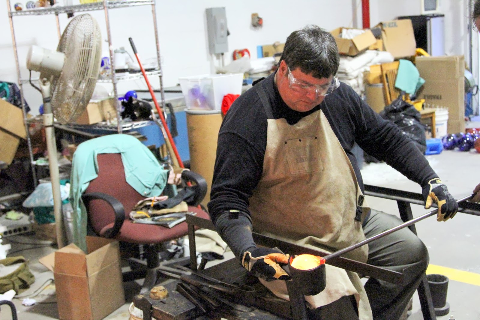 West Virginia Glass & Ceramics Gabbert Cullet, Fenton Glass and