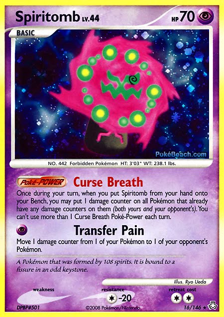 All Spiritomb weaknesses and best Pokémon counters in Pokémon