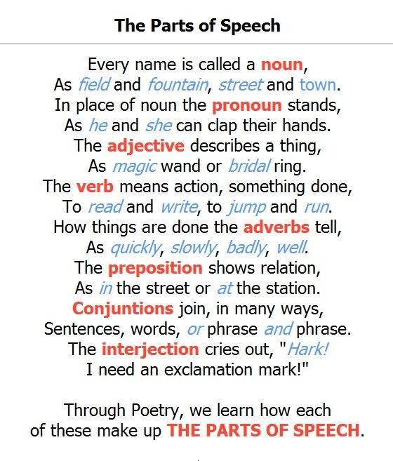 Poem punctuation picture
