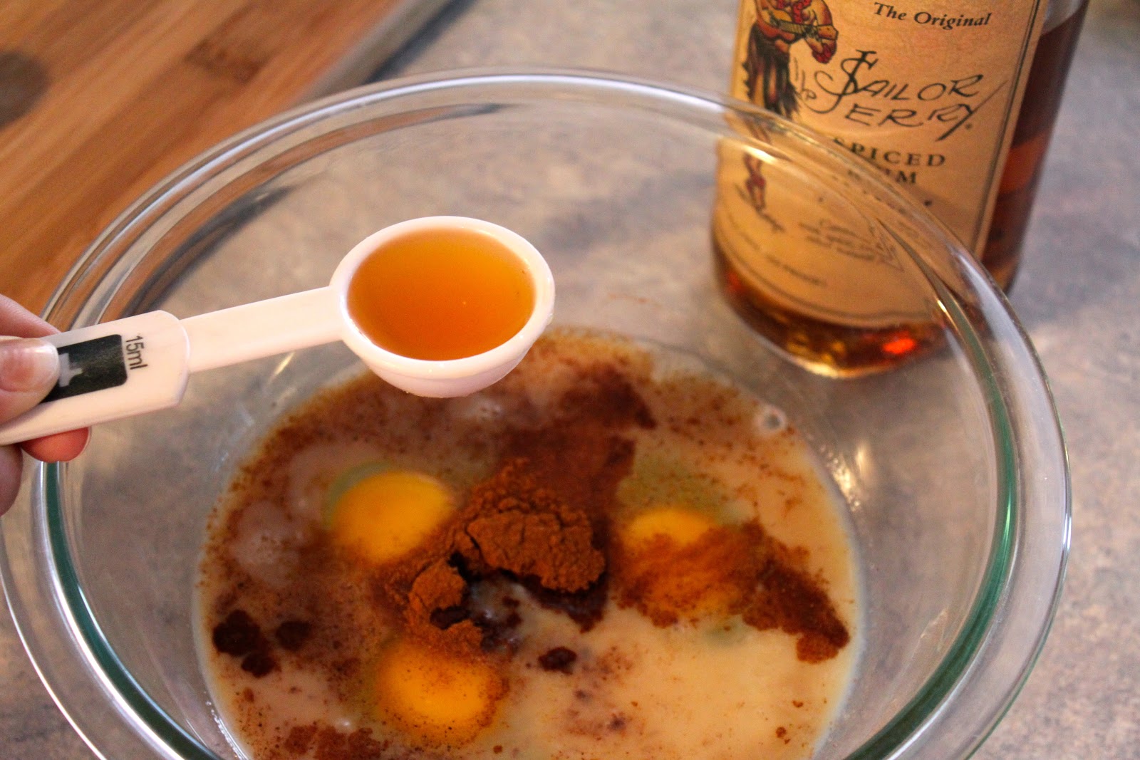 Explore Love Eat Vanilla Rum Soaked French Toast