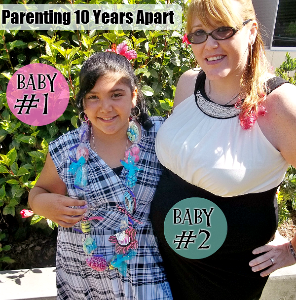 Bridging the gap,parenting 10 years apart with modern tools like audio books and apps.