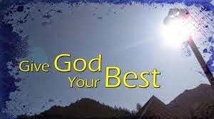 God gives you the Best