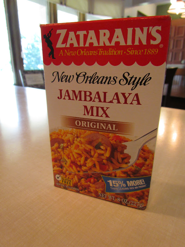 Made in our kitchen Zatarains Rice and Smoked Sausage