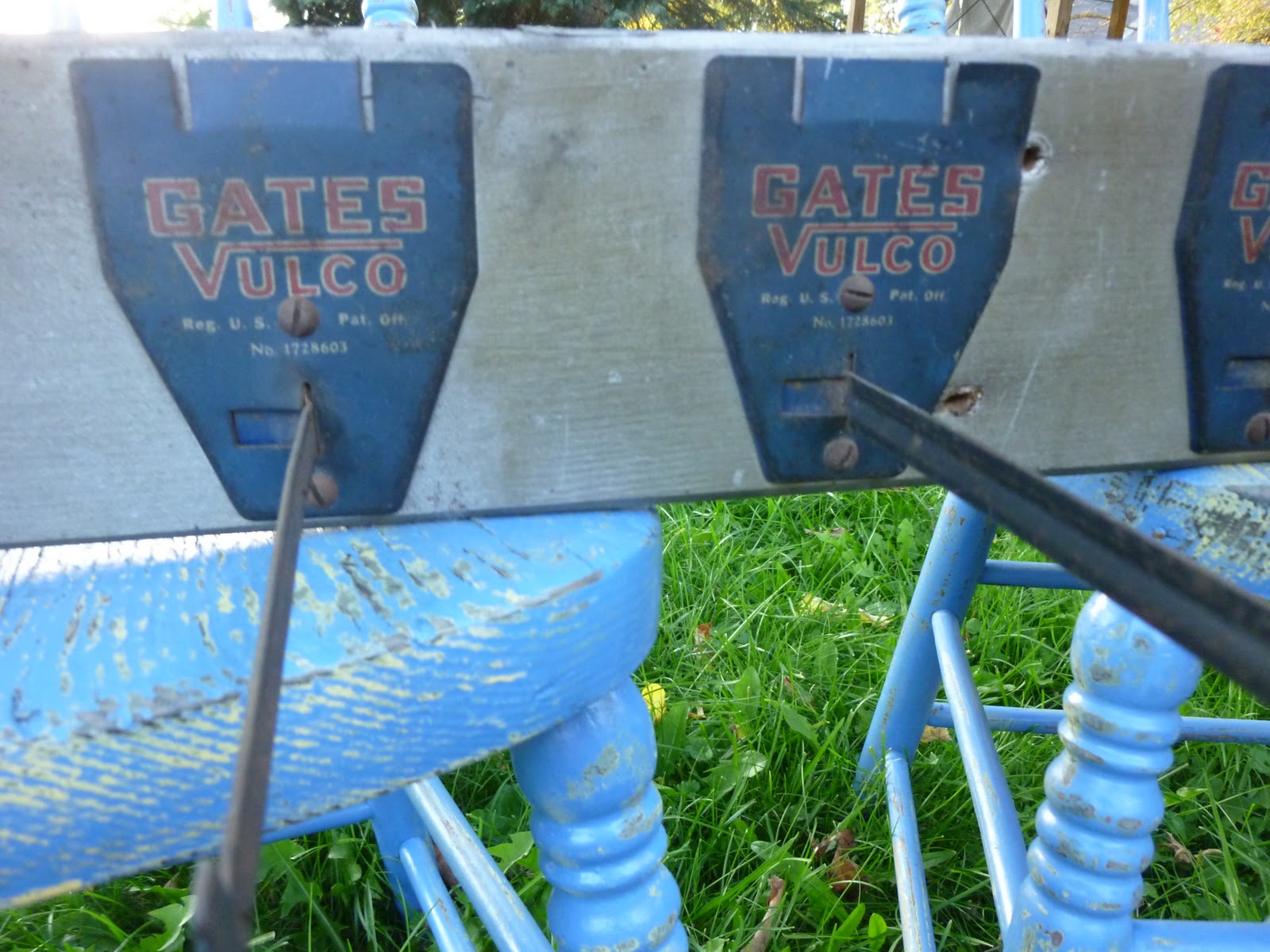 Wunderful Things Vintage Gates Vulco Fan Belt Display Rack