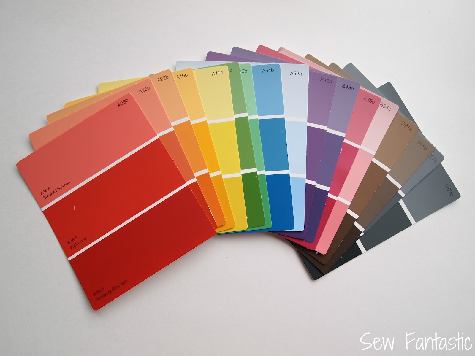 Sew Fantastic Paint Chip Matching Game