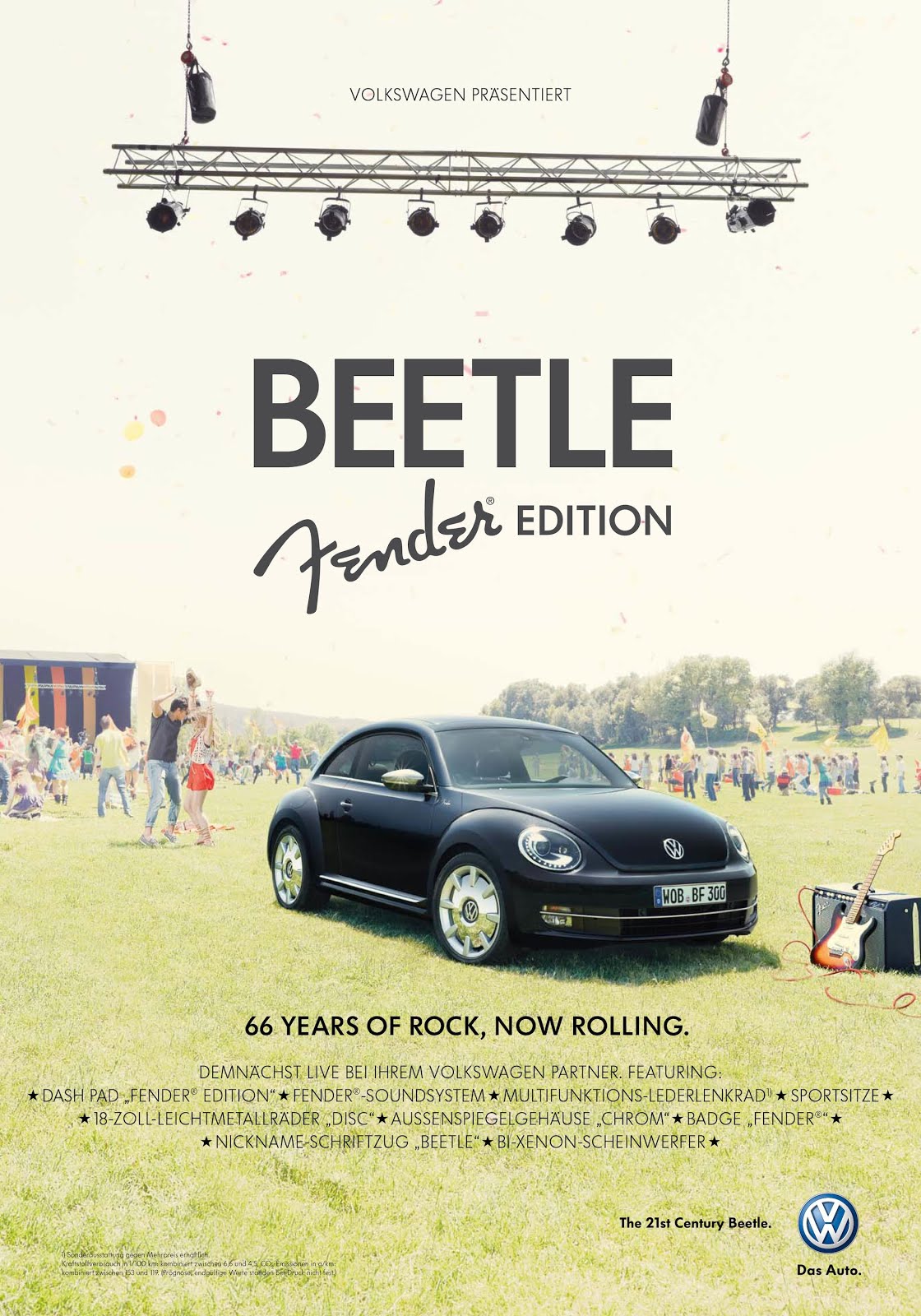 The VW Beetle just got louder with the release of the Beetle Fender Edition. The three ...1120 x 1600