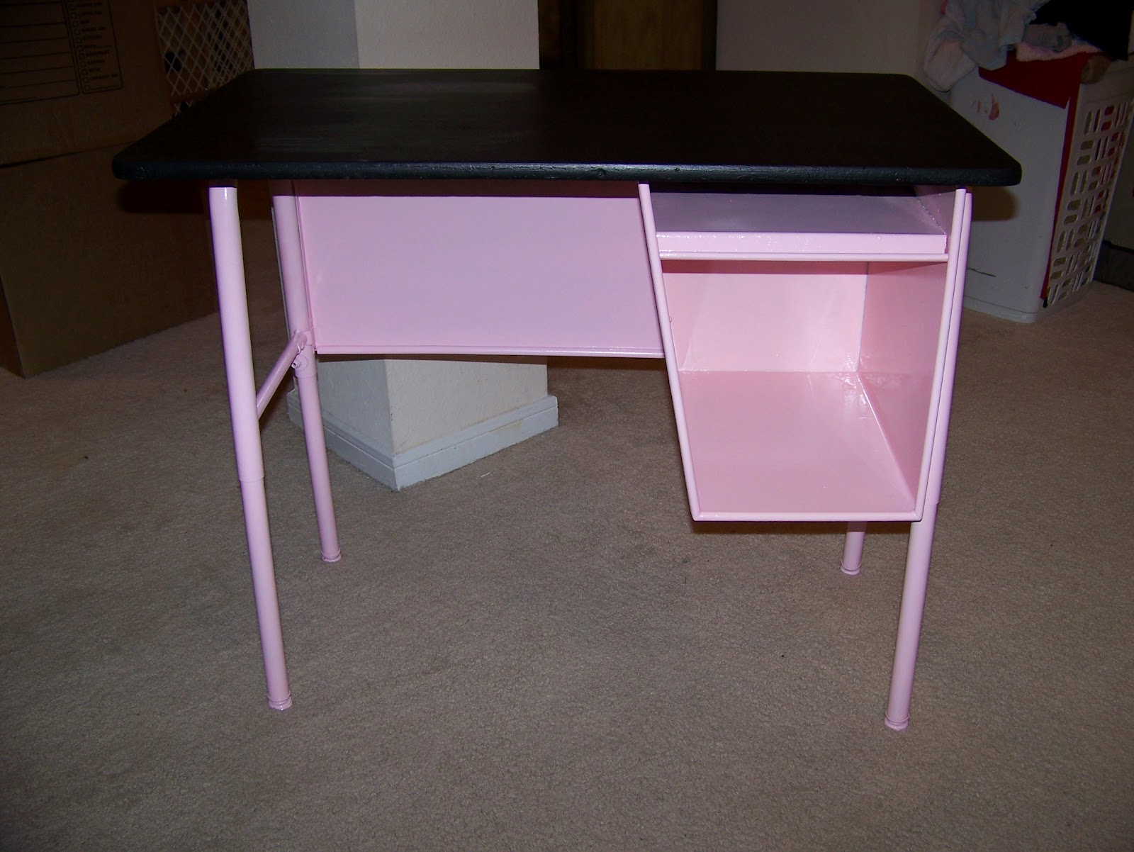 My Happy Place Vintage desk revamp