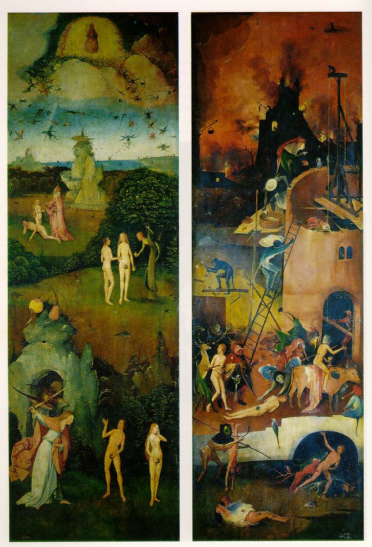 hieronymus bosch-paradise and hell