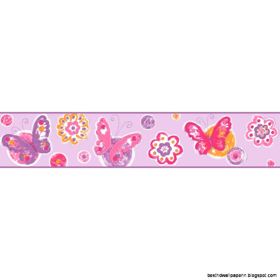 Cool Kids KS2252BD Butterfly Fl Wallpaper Border Wallpaper Cool Kids KS2252BD Butterfly Fl Wallpaper Border Wallpaper
