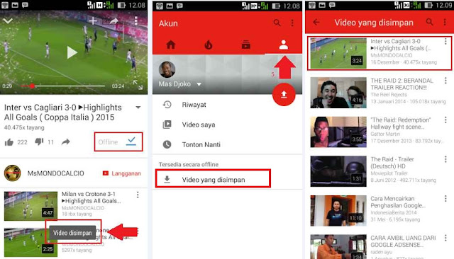 Cara Menonton Video Youtube Offline Di Android