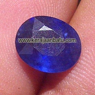 Natural Blue Sapphire Corundum Kode P569 Toko Batu Permata, Natural Blue Sapphire Corundum Kode P569
