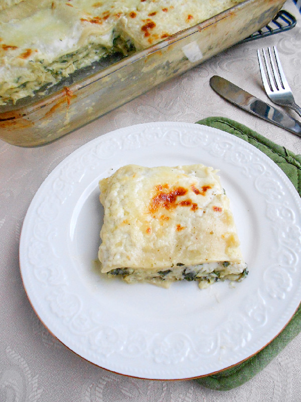 Spinach Lasagna with Pesto Bechamel Sauce Confessions of a Confectionista