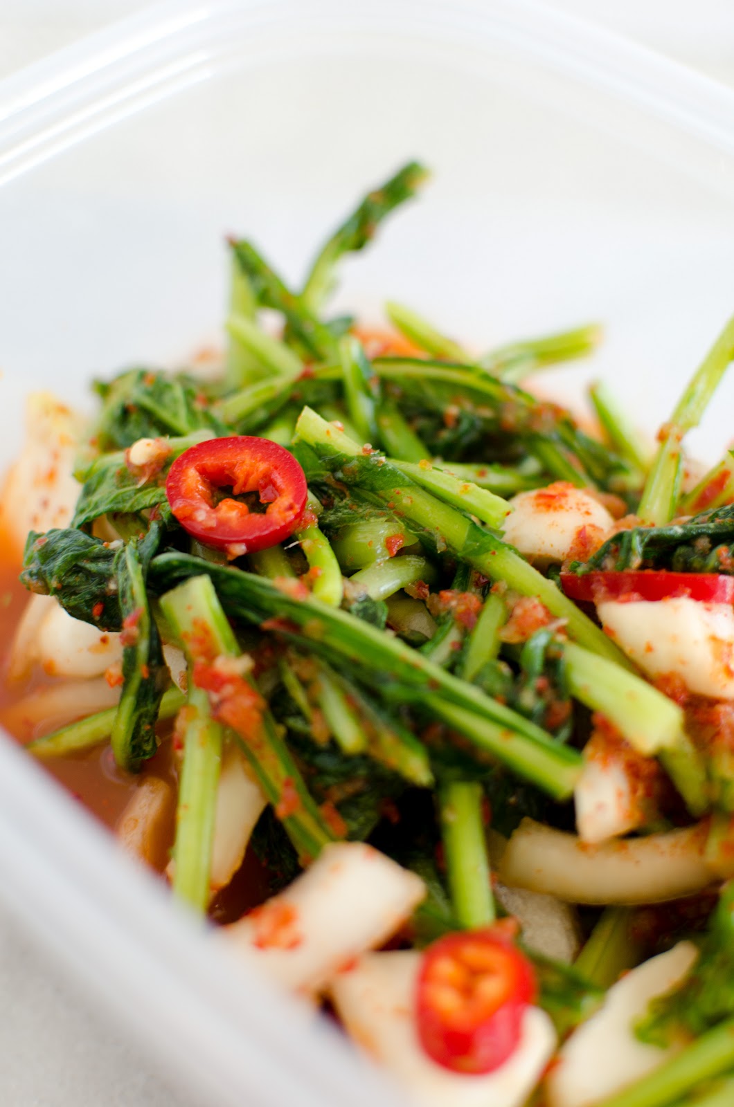 Apricosa Signs of Spring Baby Radish Greens Kimchi