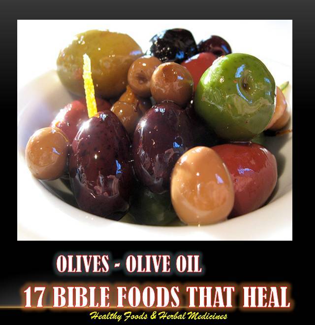 17 BIBLE FOODS THAT HEAL OLIVES OLIVE OIL