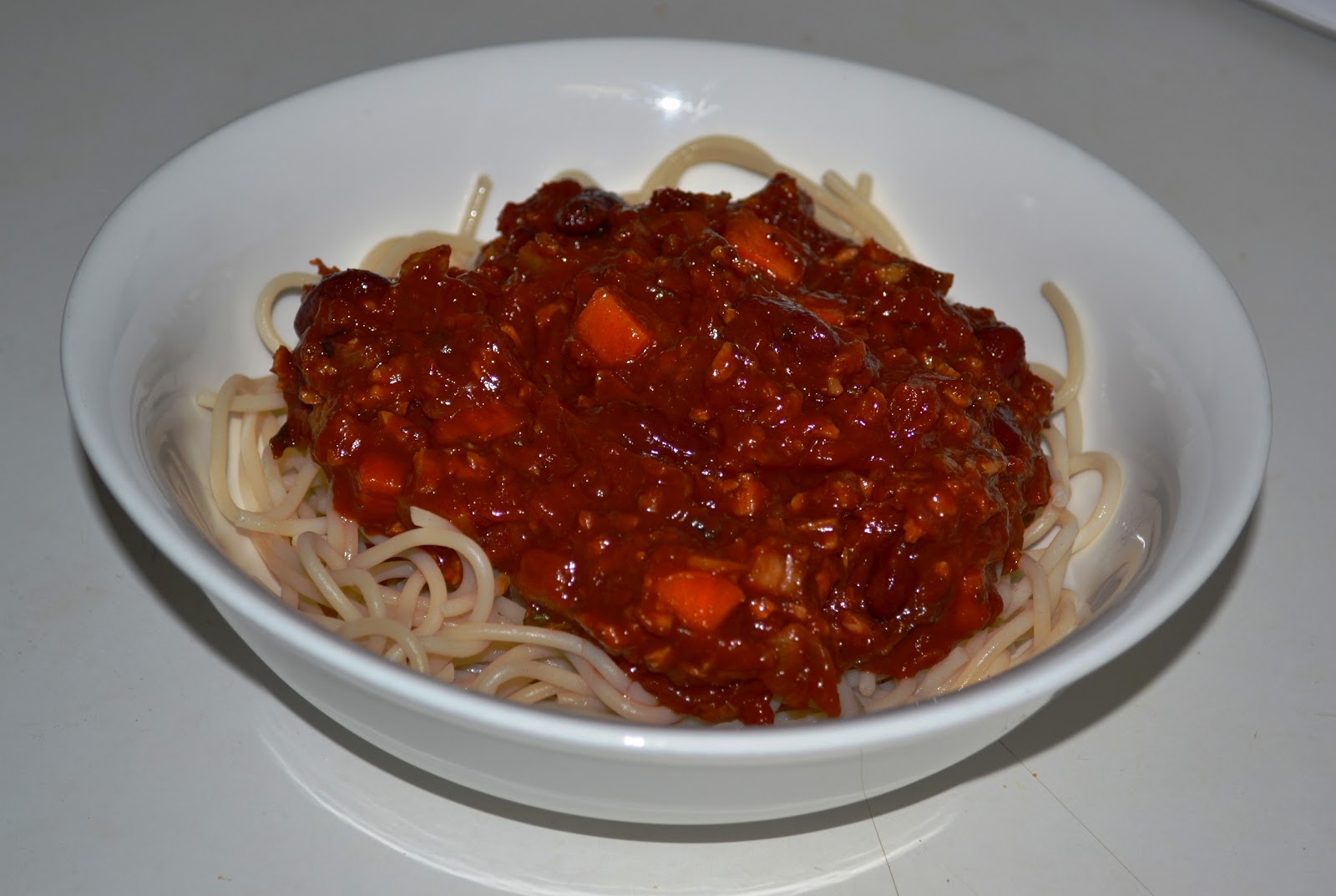 Vegans Have Superpowers Spag Bol with Beans