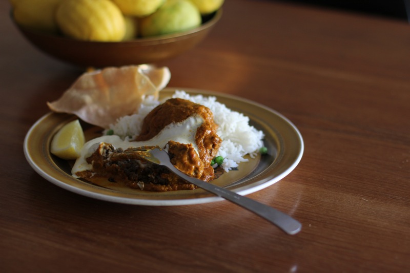 {Beef + Lentil Korma Curry}