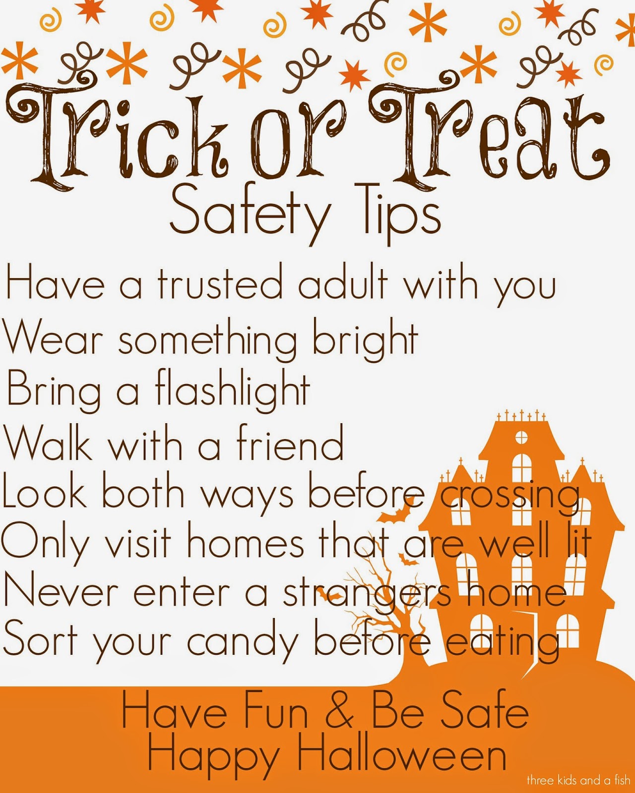 trick or treat safety tips