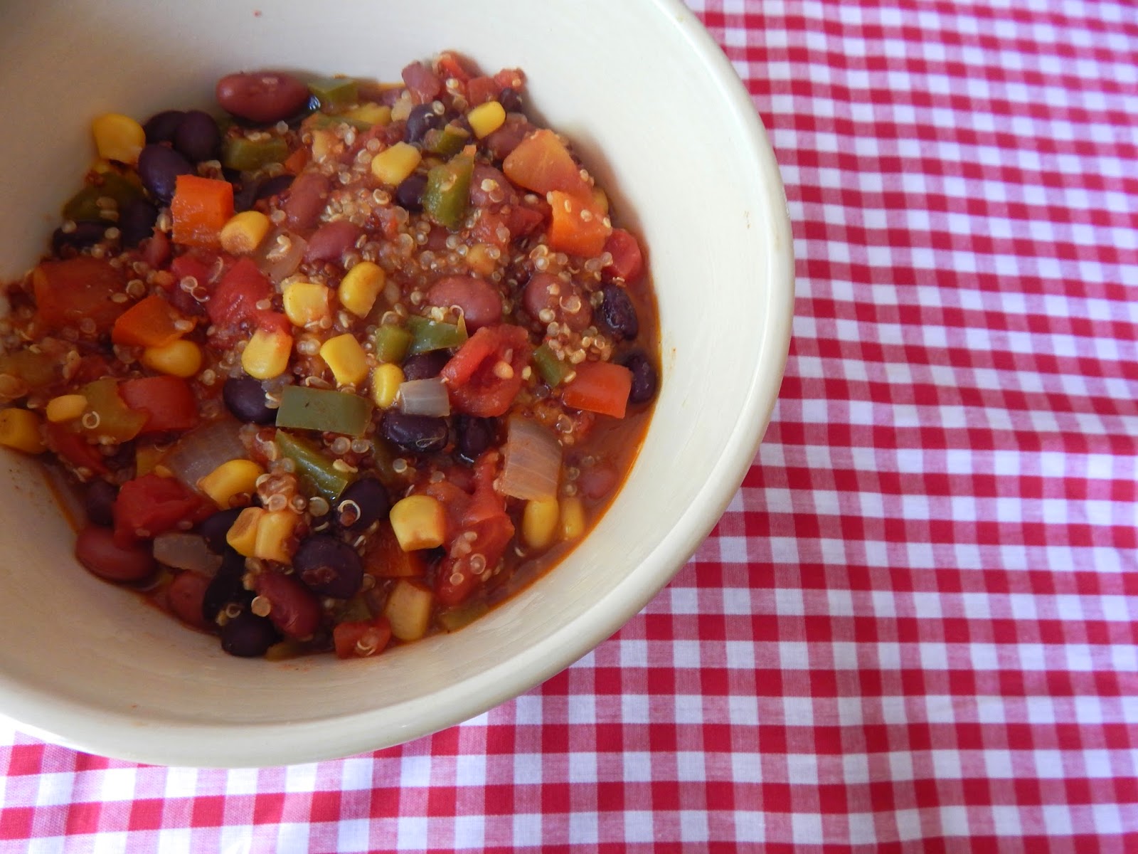 The Nerdy Chef Quinoa Chili