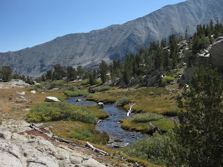 Creek below Ruby Lake, John Muir Wilderness, Eastern Sierras, California