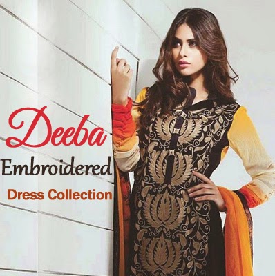Designer Deeba Embroidered Dress Collection