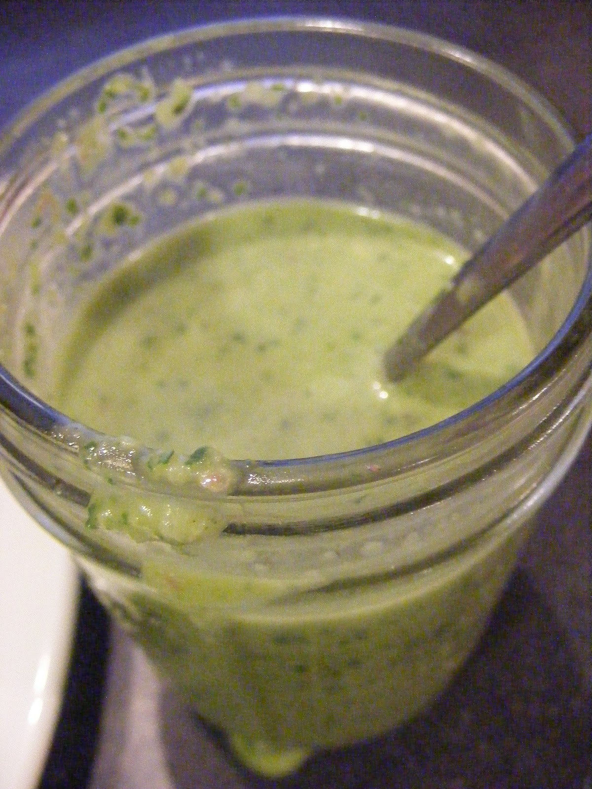 Green and Lean Herb Yogurt Salad Dressing