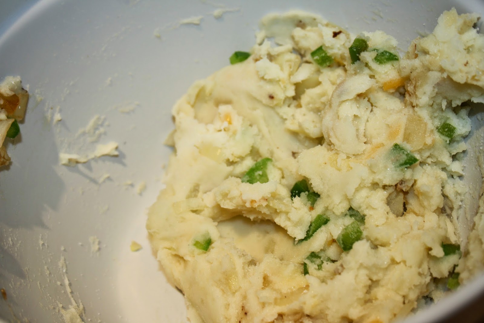 Caroline Makes.... Ecuadorian Potato Cakes with Peanut Butter Sauce