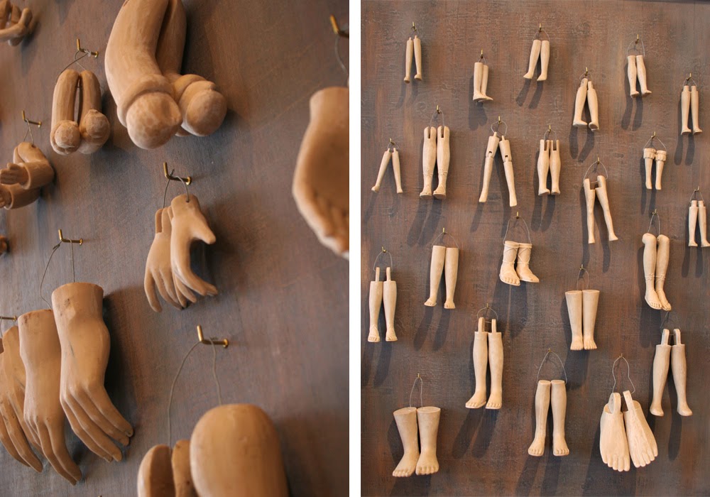 The Paris Market & Brocante Curious Collection Puppet Parts