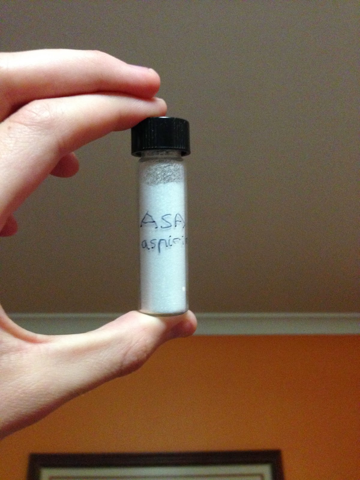 Home Acetylsalicylic Acid extraction from Aspirin.