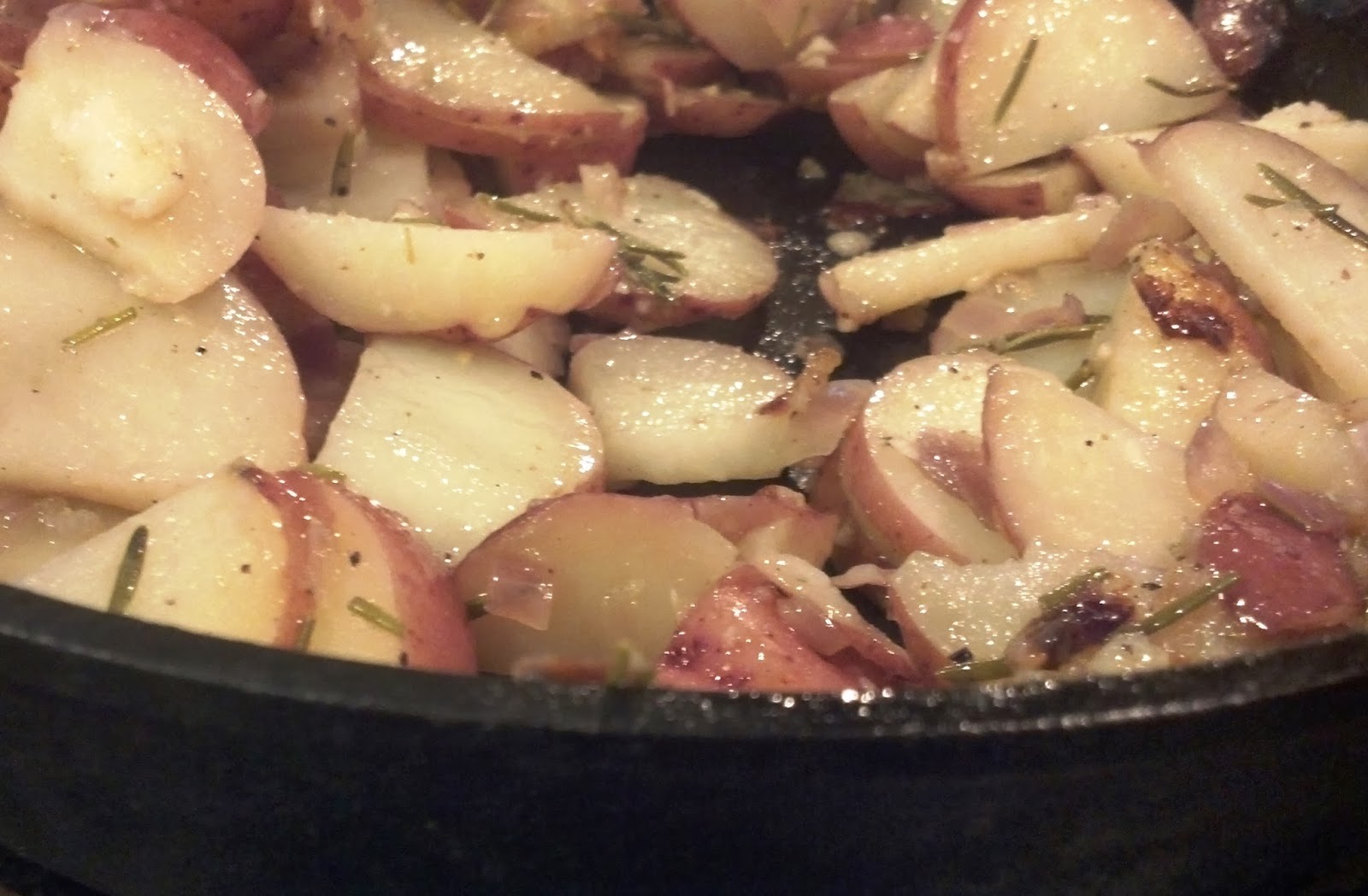 BBQ Blog Cast Iron Skillet Fried Potatoes