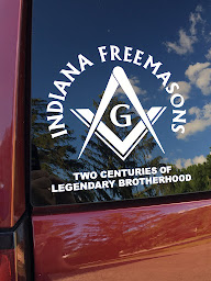 INDIANA FREEMASONS CAR DECAL NOW AVAILABLE