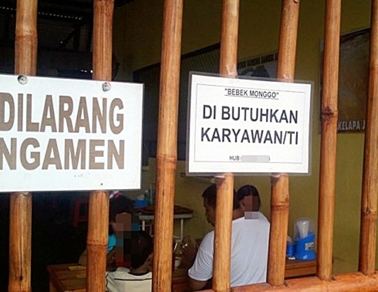 penulisan kata DI terpisah atau serangkai