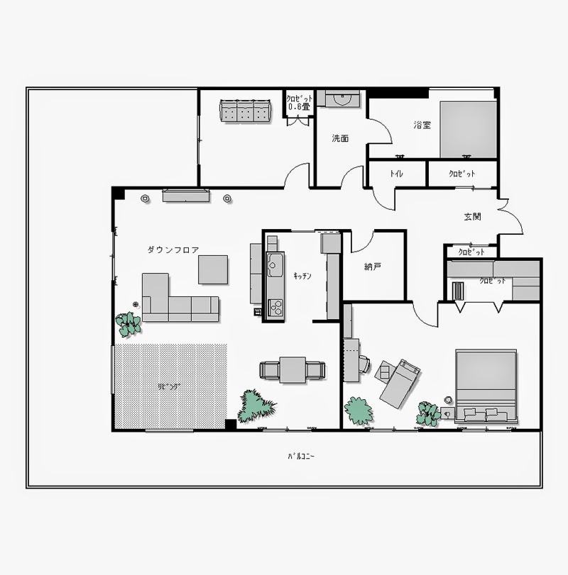 賀神＆真悟的家