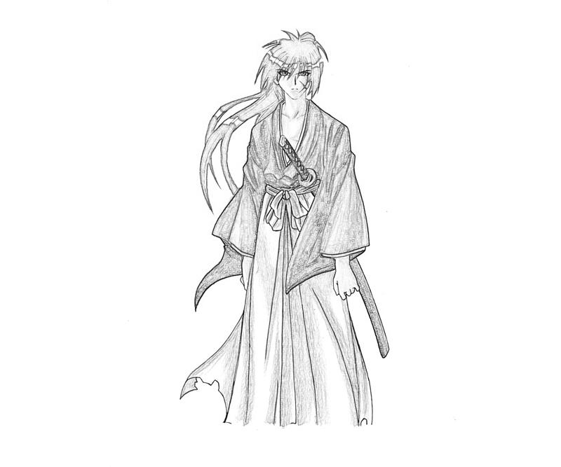 Rurouni Kenshin Himura Kenshin Portrait Mario