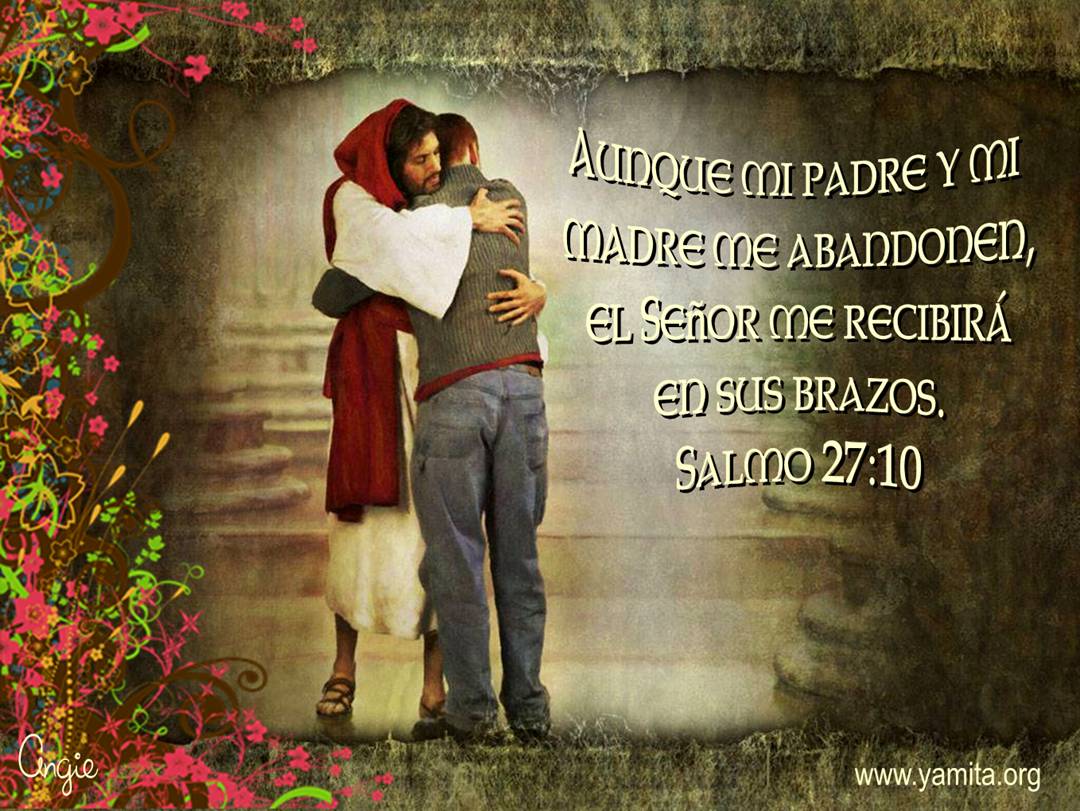 Aunque mi padre y mi madre me abandonen | Tarjetas Cristianas