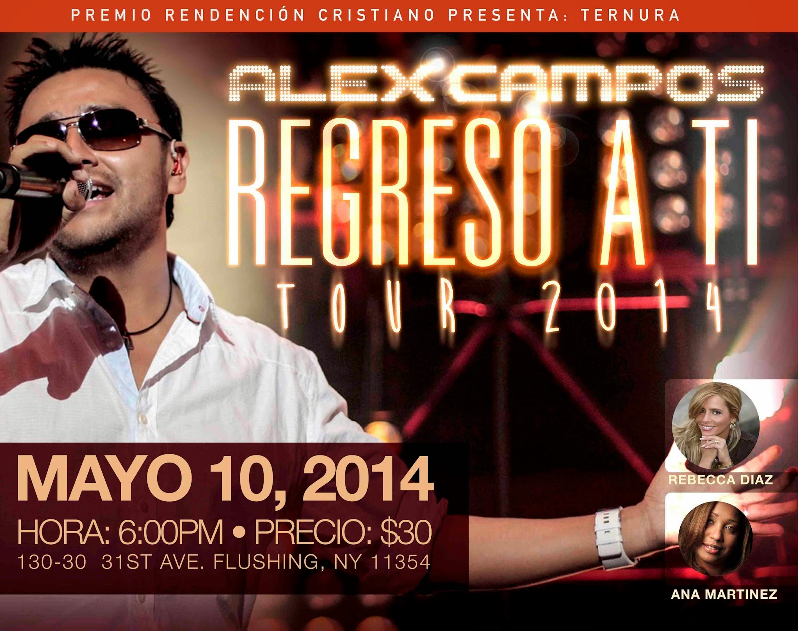 Alex Campos en New York, USA | 10 de Mayo 2014 - EyC Cristianos