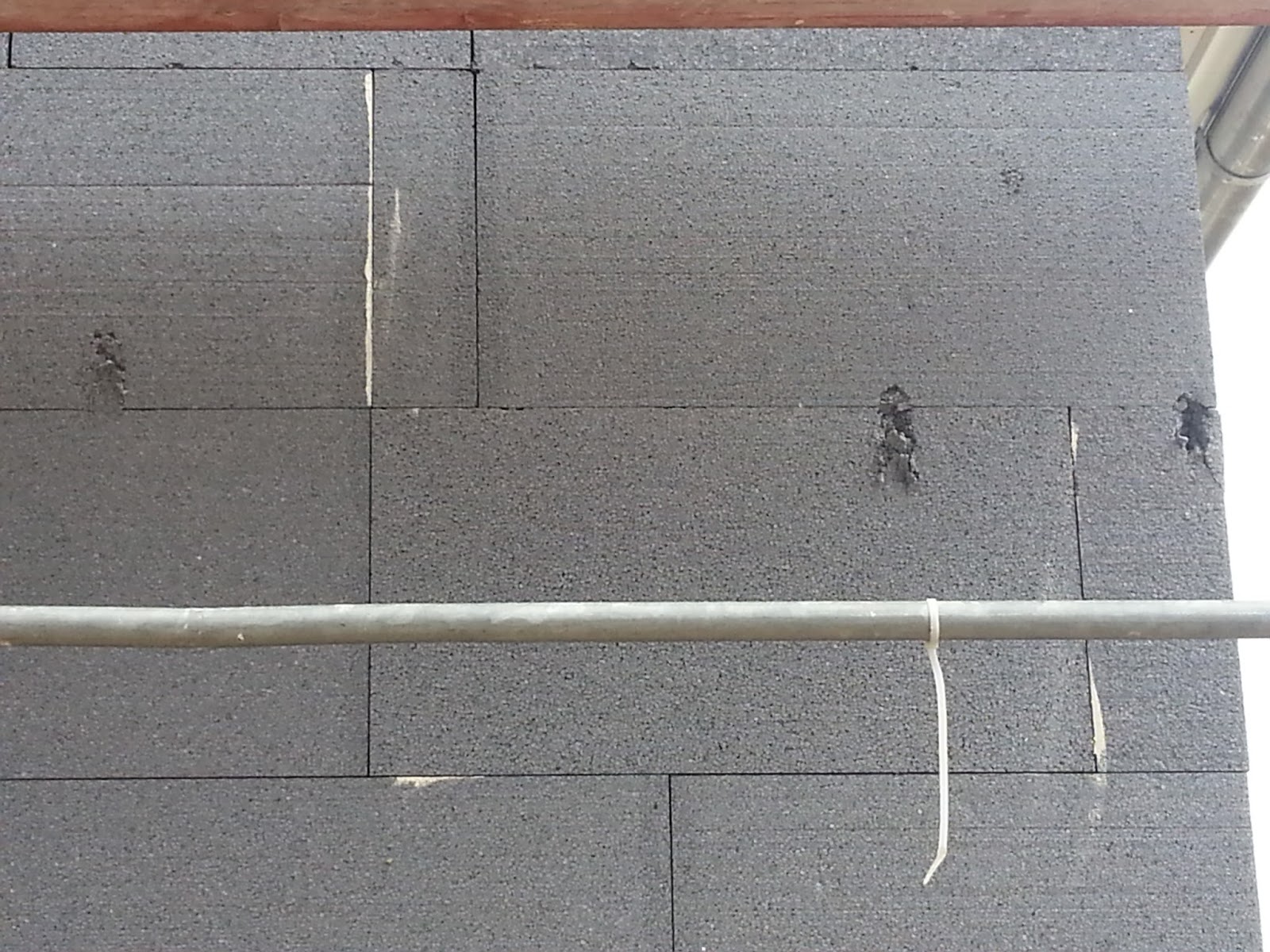 Bautagebuch - ClimaBalance-Haus: Von Hagelschäden, Trockenbauten