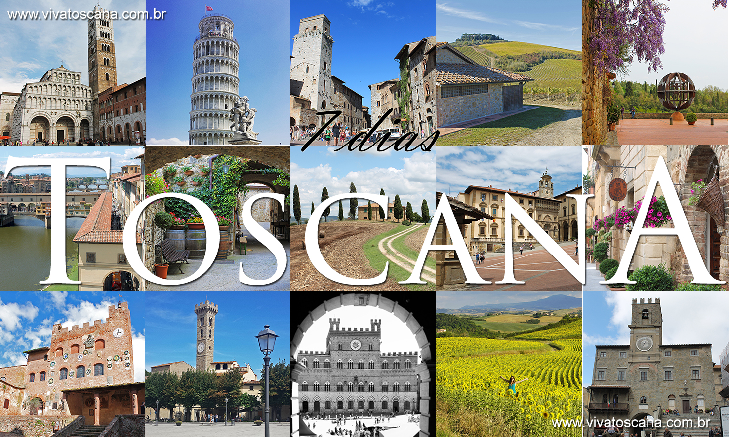 Roteiro 7 Dias pela Toscana Viva Toscana