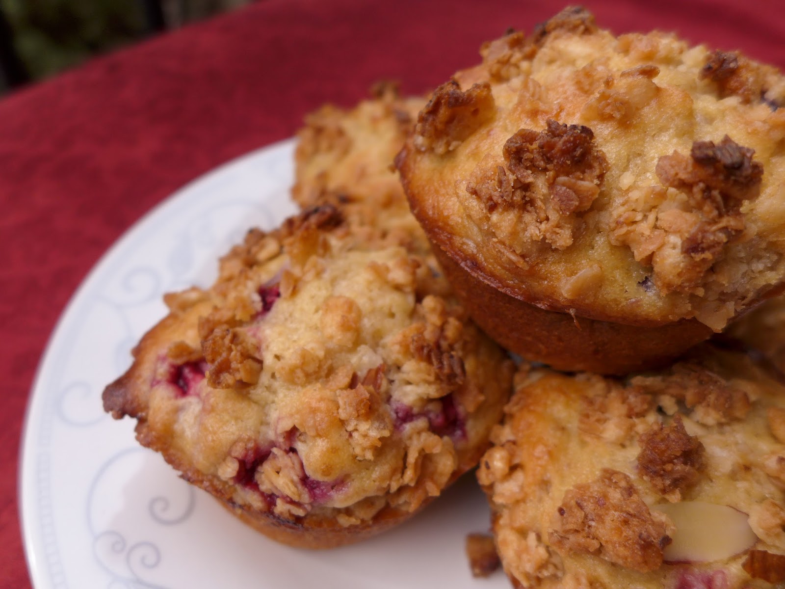 Dimples & Delights Berry Yogurt Breakfast Muffins