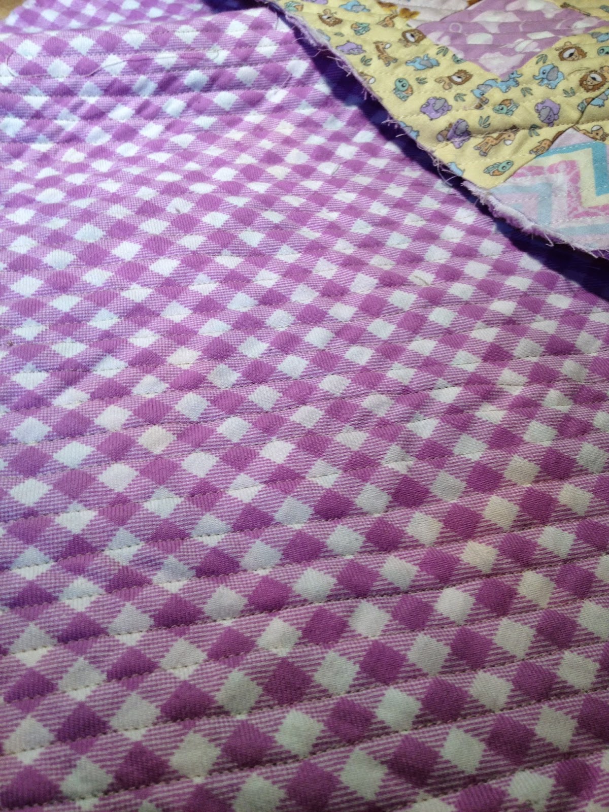 Two Crafty Girls Chenille Quilt