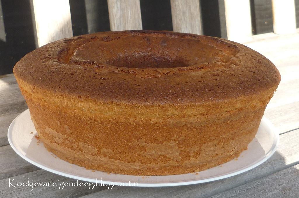 Koekje van eigen deeg Wonderpan Absolutely the best yellow cake