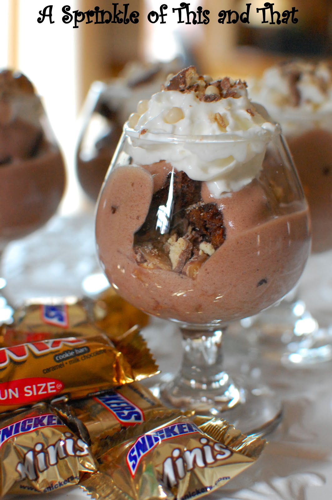 A Sprinkle of This and That Death by Chocolate Parfaits